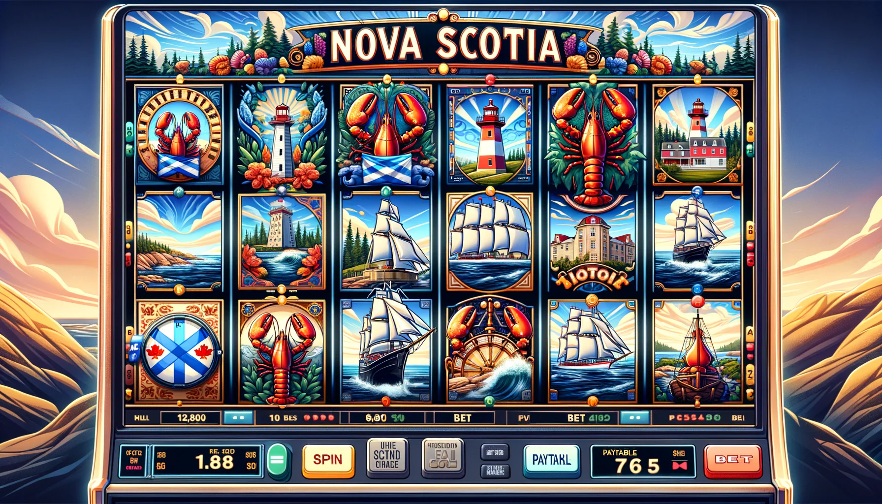 Nova Scotia online spilleautomater