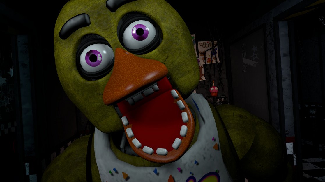 Am i the only one who thinks withered chicka is the creepiest animatronic?  : r/fivenightsatfreddys