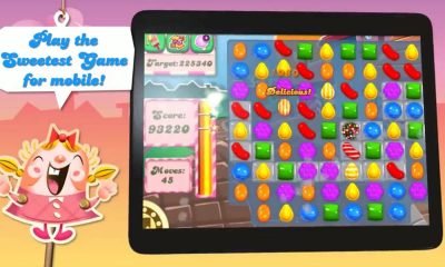 Candy Crush Saga auf dem Telefon