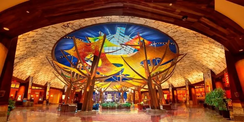 Mohegan Sun.