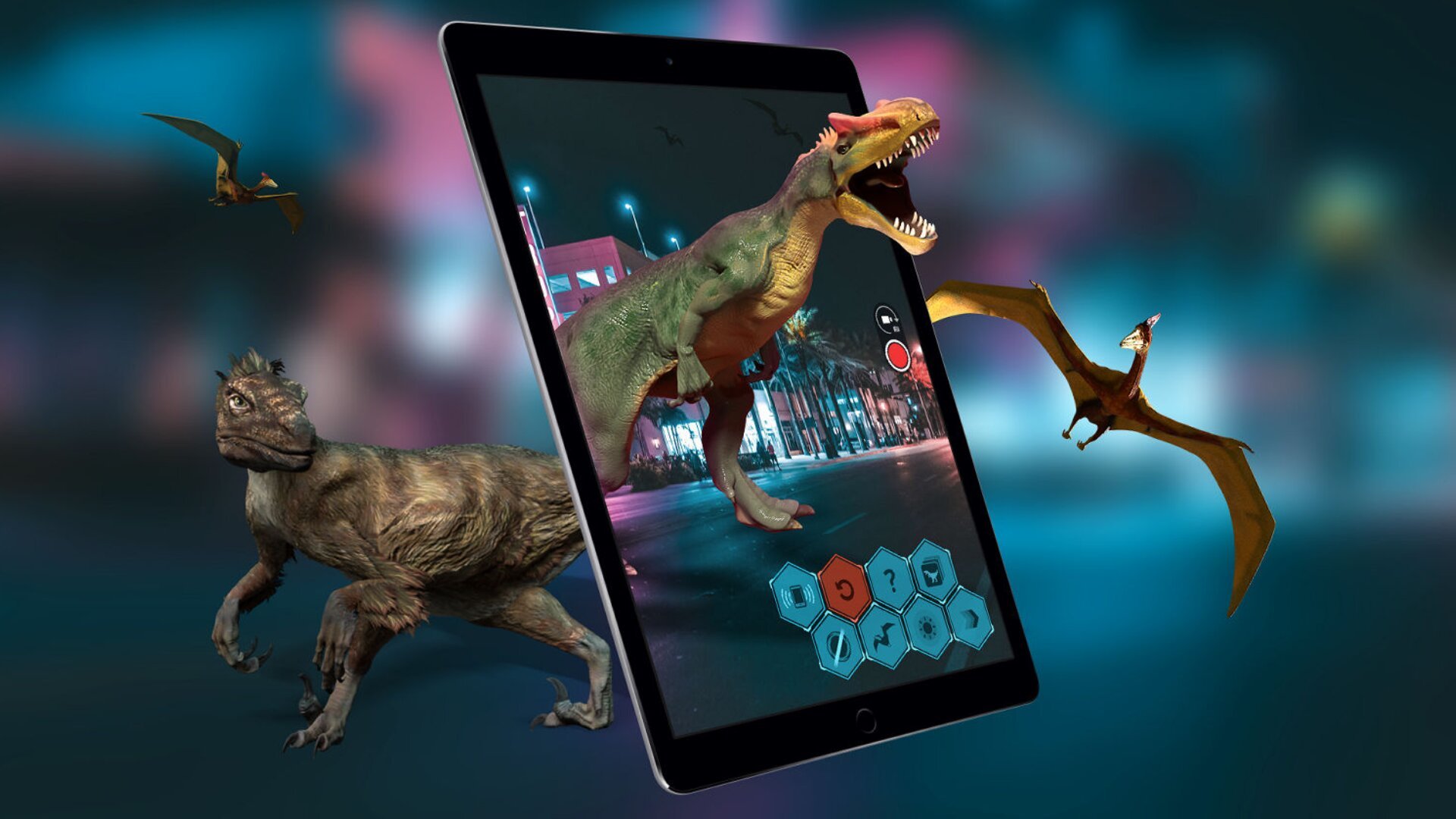 Jogo no estilo de Pokémon GO permite que jogadores interajam com dinossauros