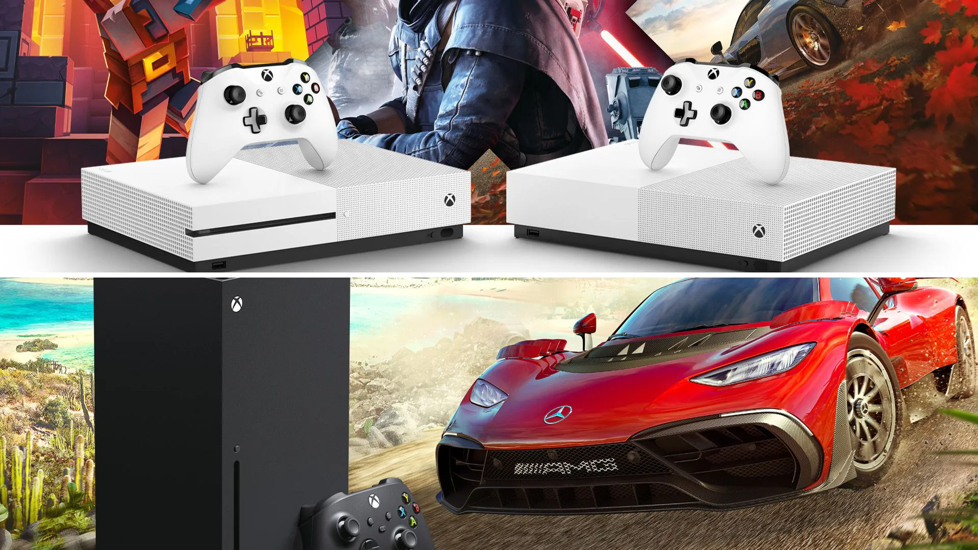 Xbox One 与 Series X