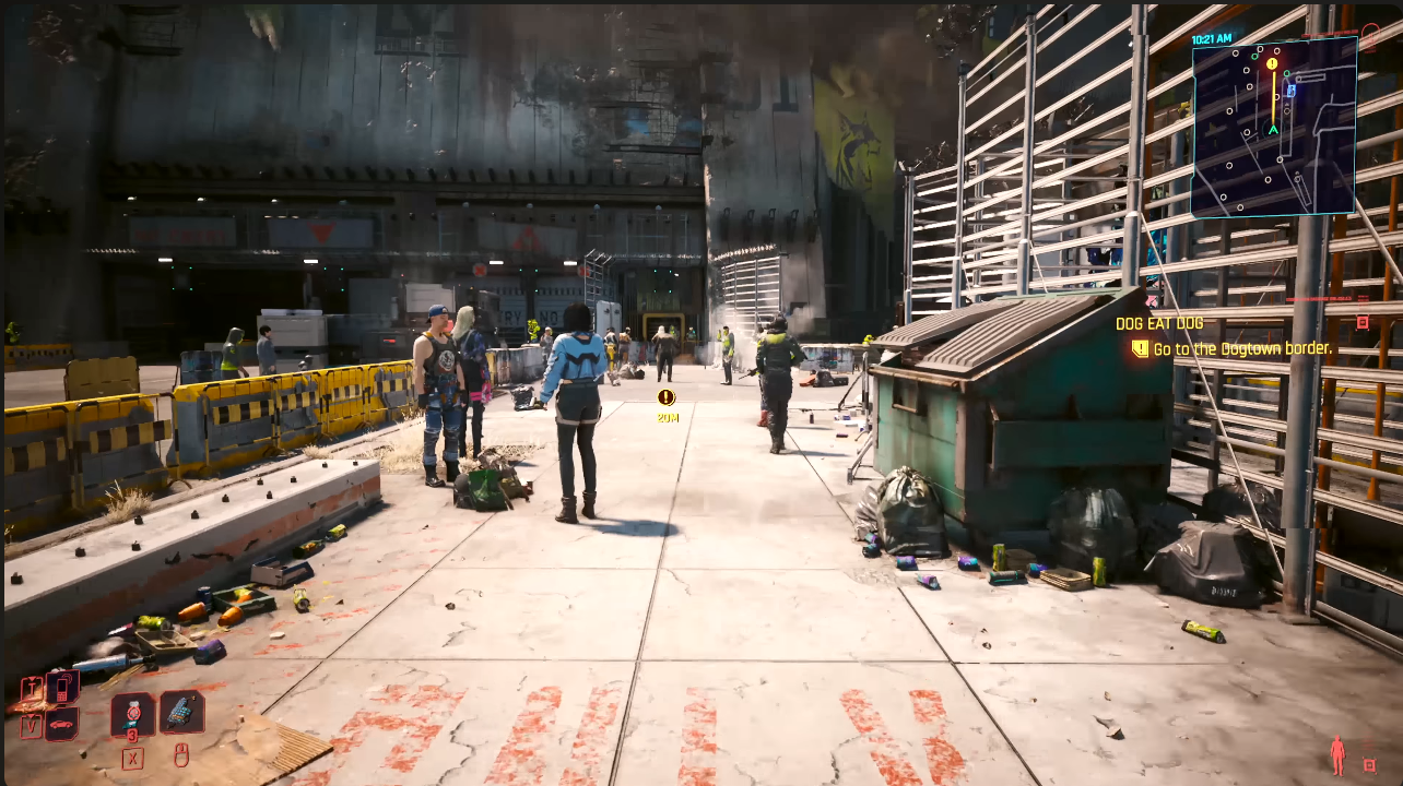 المناطق المعادية Cyberpunk 2077: Phantom Liberty