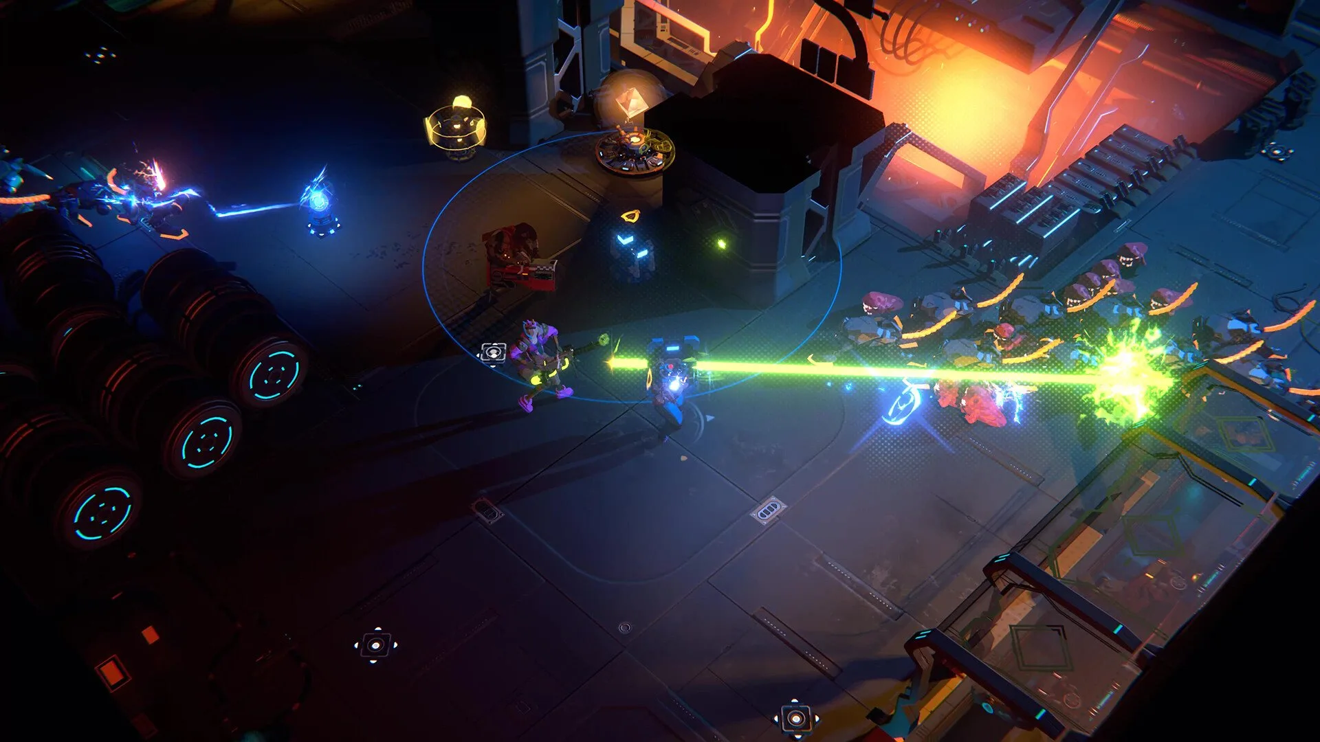 Infiniti eroi del dungeon in combattimento