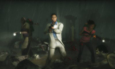 Personnages de Left 4 Dead 2 tenant des armes