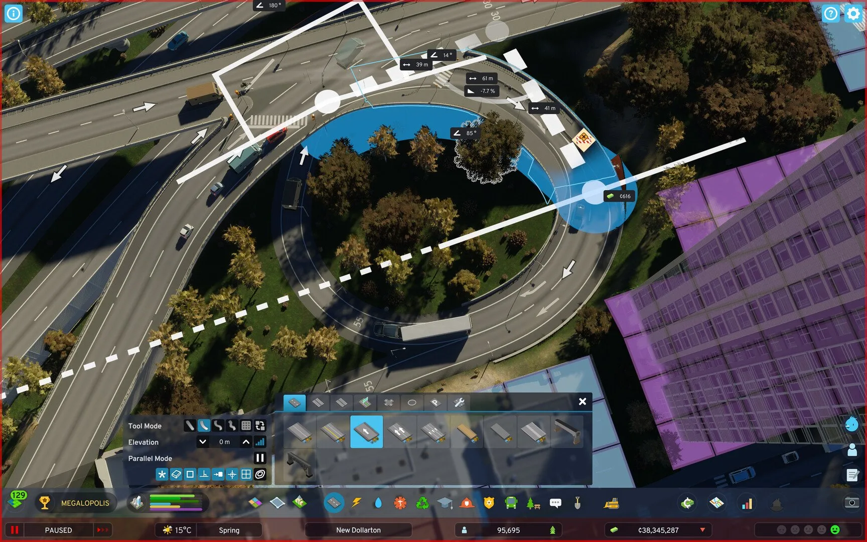 Cities: Skylines 2 user building roads