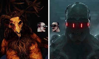 Det här är en bild som visar karaktärer från Killing Floor 2 och Killing Floor 3