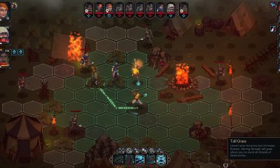 Tegelgebaseerde gevechten in de tactische RPG The Iron Oath.