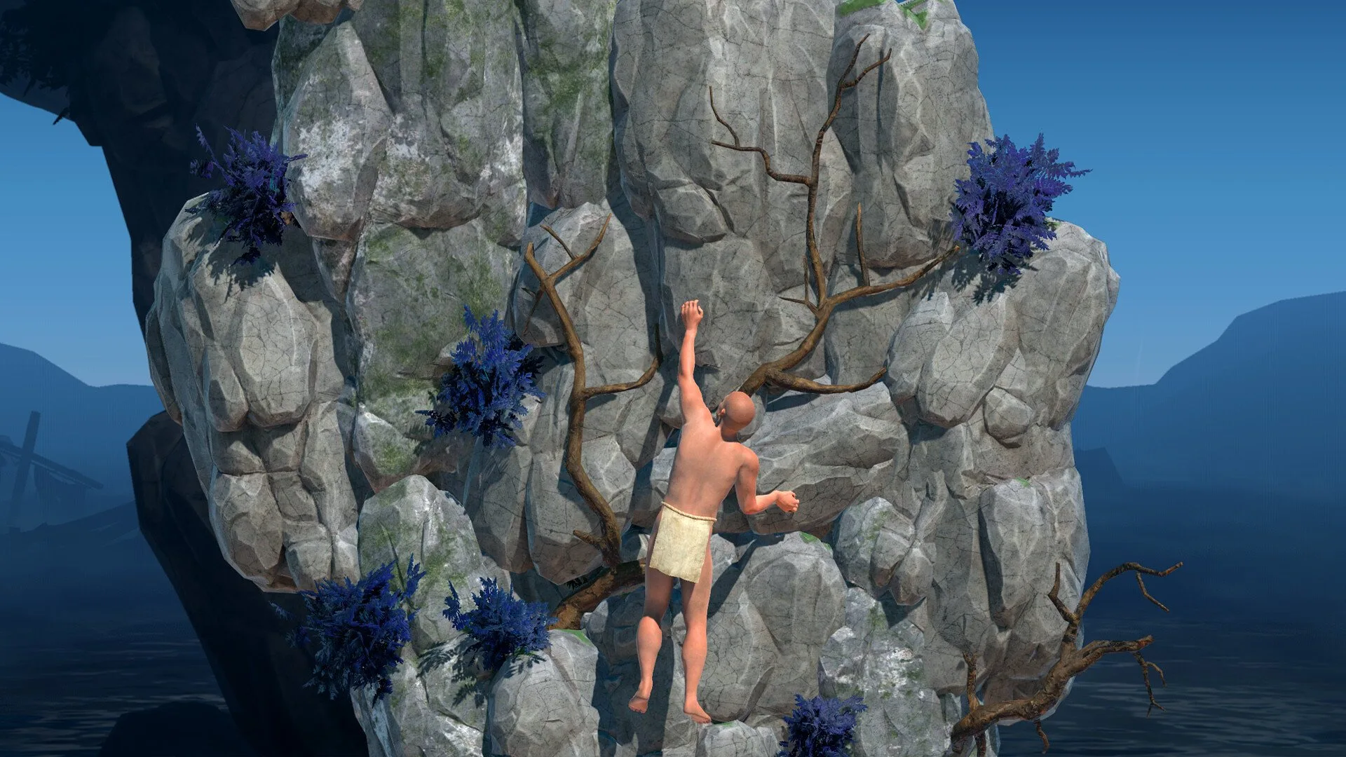 A Difficult Game About Climbing Gameplay