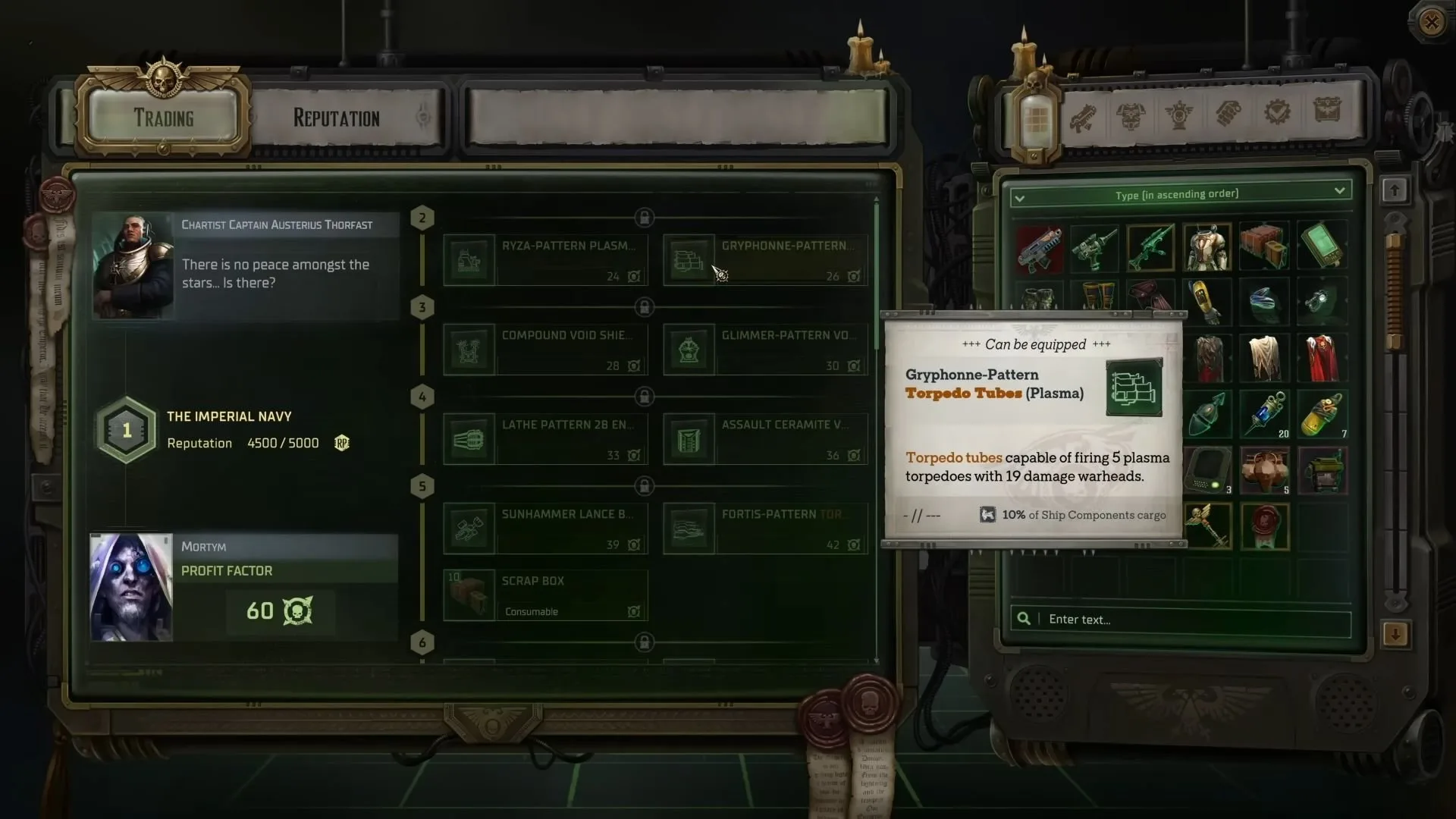 Warhammer 40k: Yếu tố giao dịch của thương nhân lừa đảo