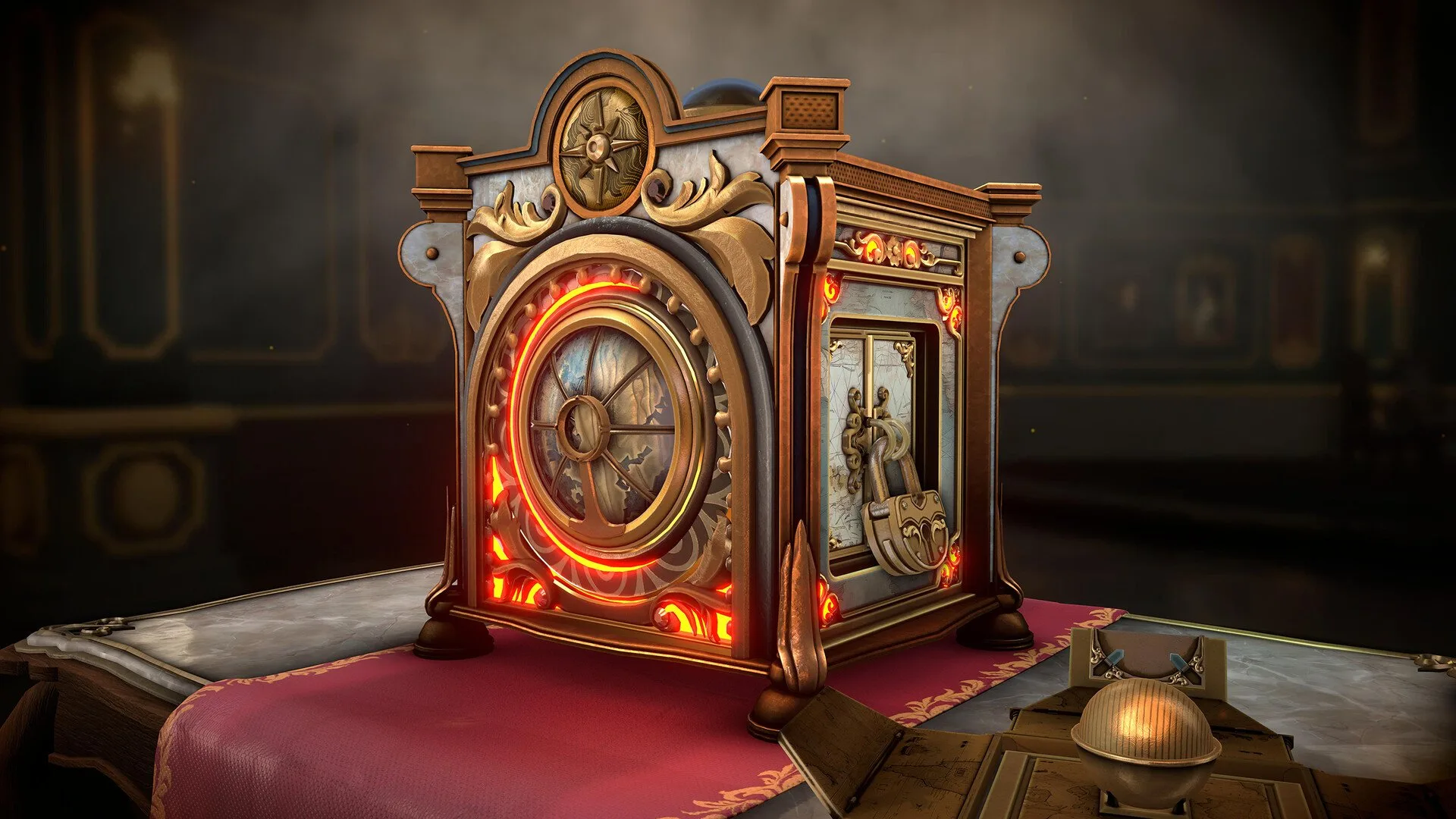 Clock puzzle in Boxes: Lost Fragments