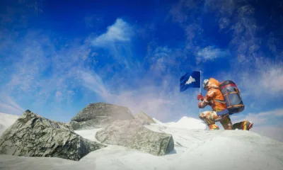 Mountain summit in Climber: Sky is the Limit