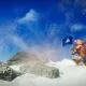 Mountain summit in Climber: Sky is the Limit