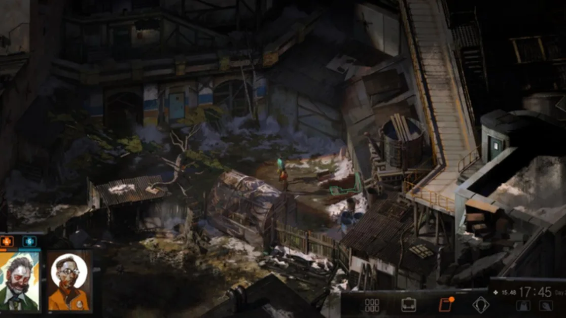 Explore ruins for clues, Disco Elysium tips