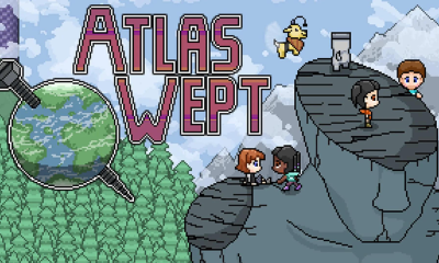 Atlas Wept wallpaper. charcetrs on rocks