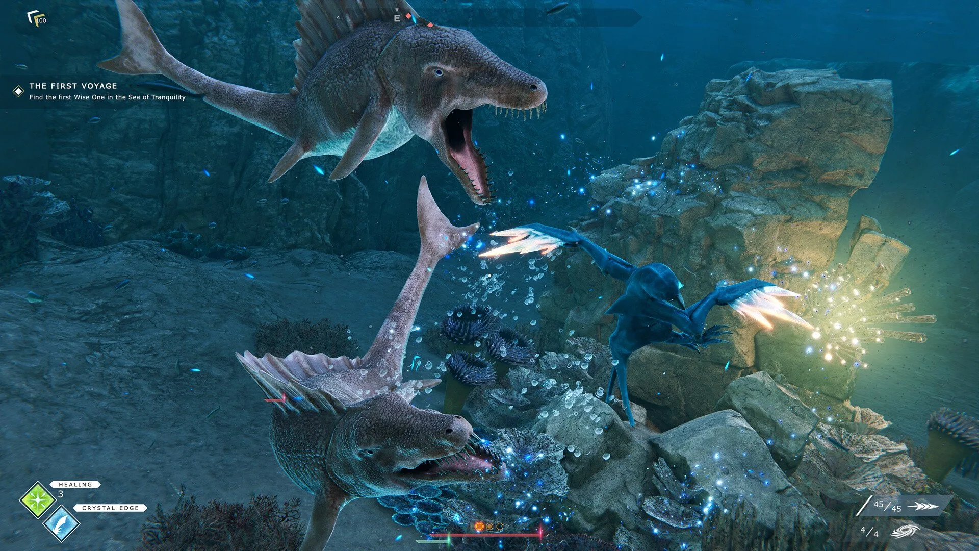Combat in Glaciered