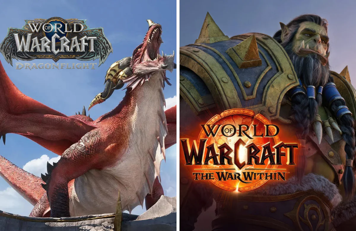 Рядом постеры World of Warcraft: Dragonflight Vs The War Within