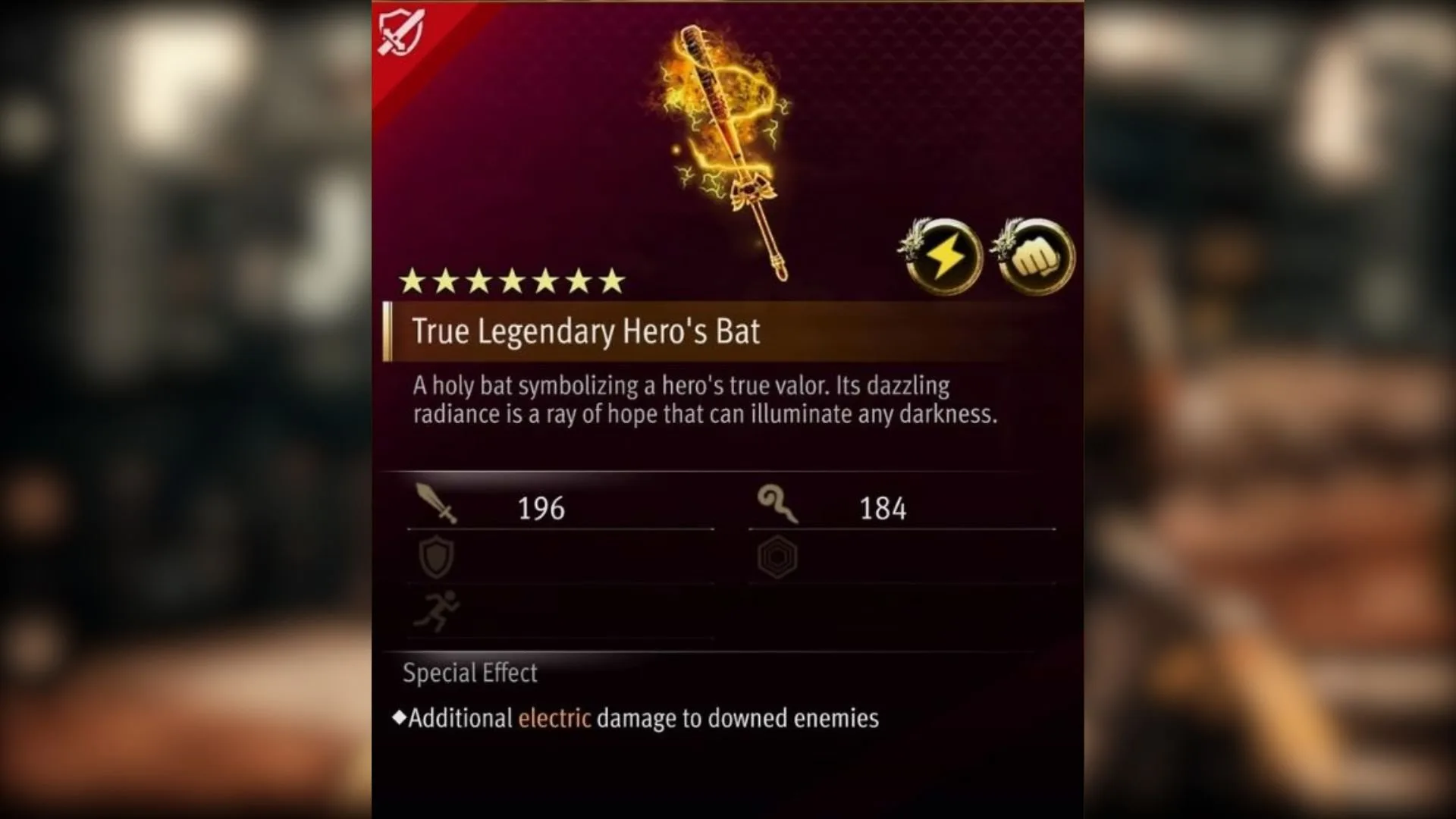 True Legendary Hero's Bat (Hero)