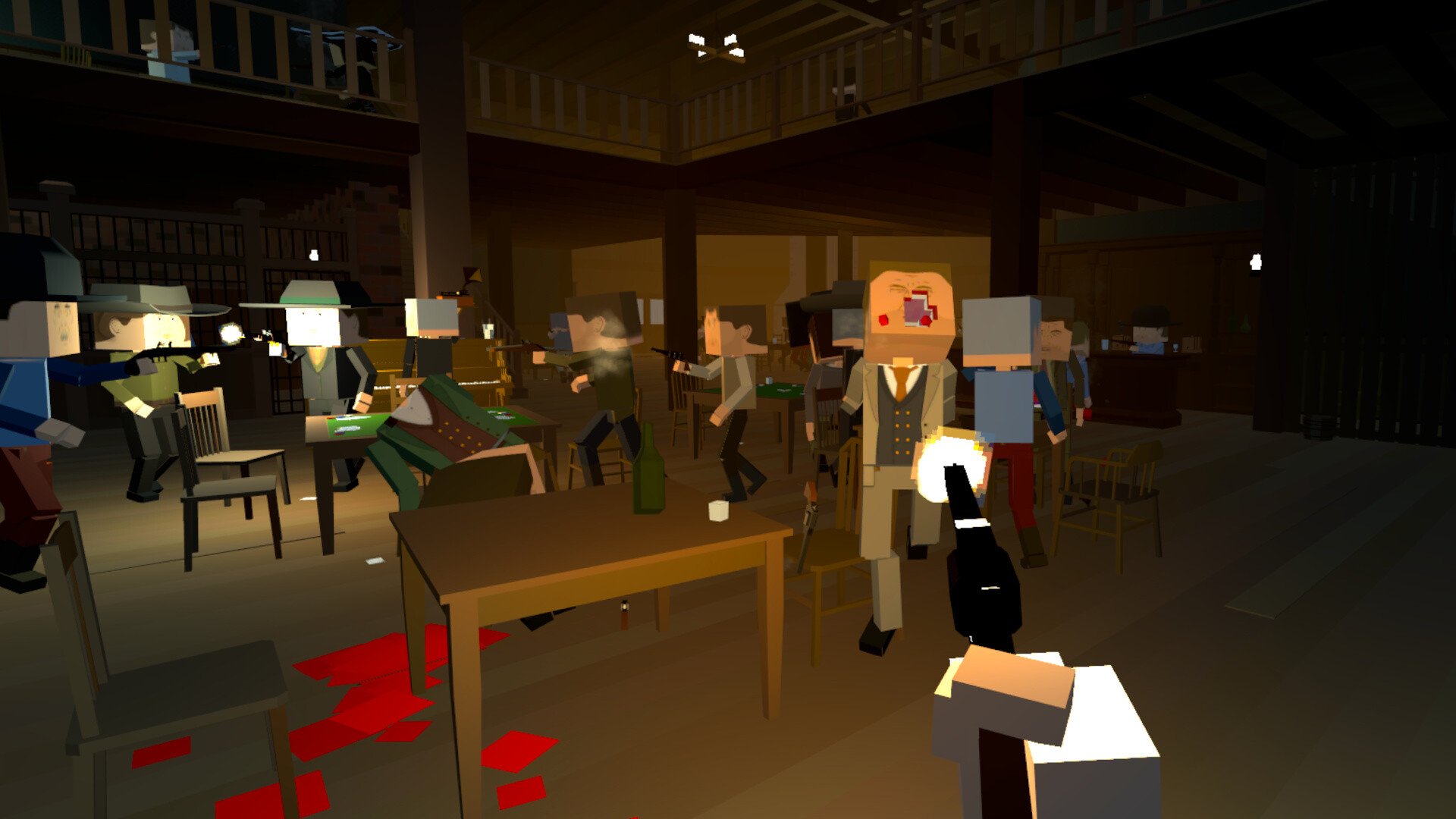 Paint the Town Red VR でのガンプレイ