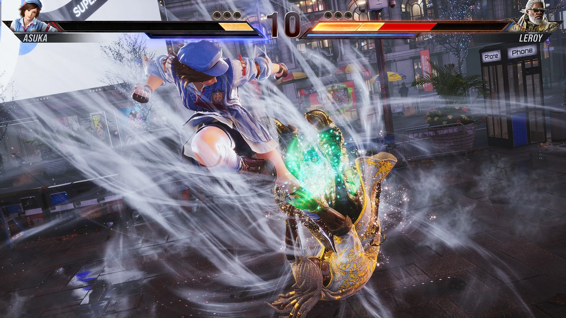 Asuka battling in Tekken 8.