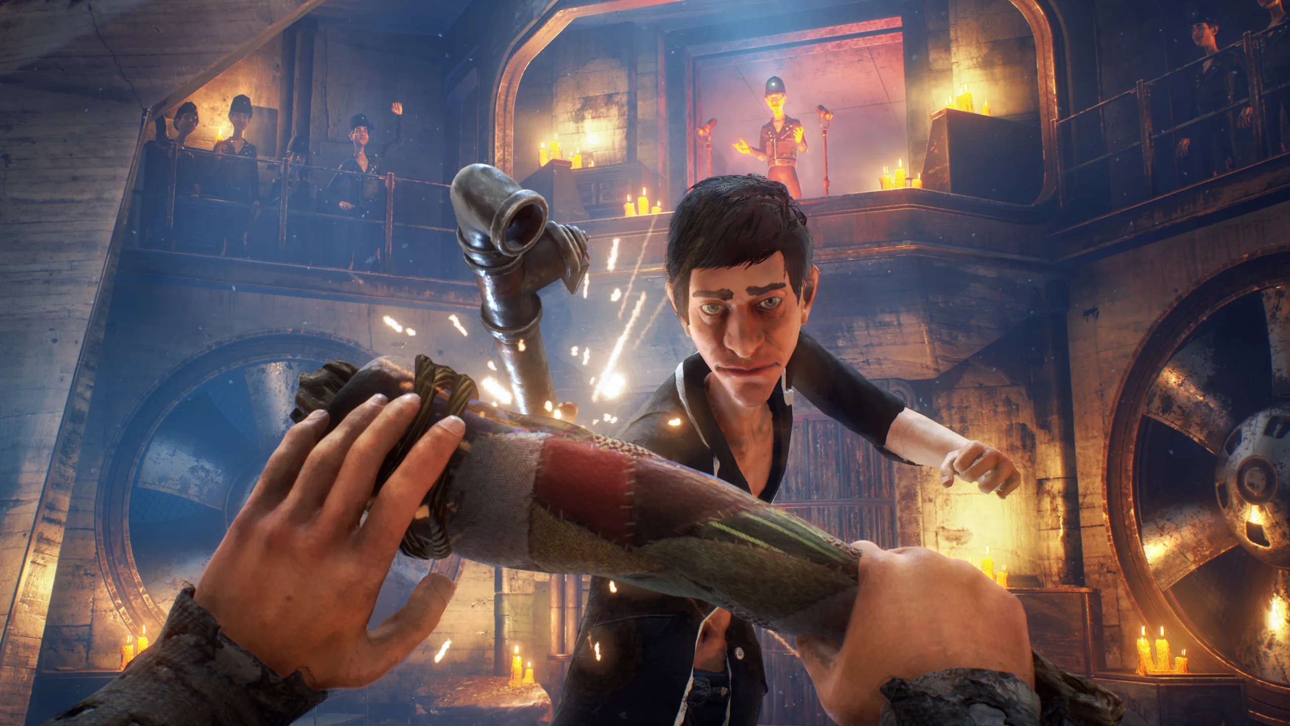 Kampmøte i We Happy Few