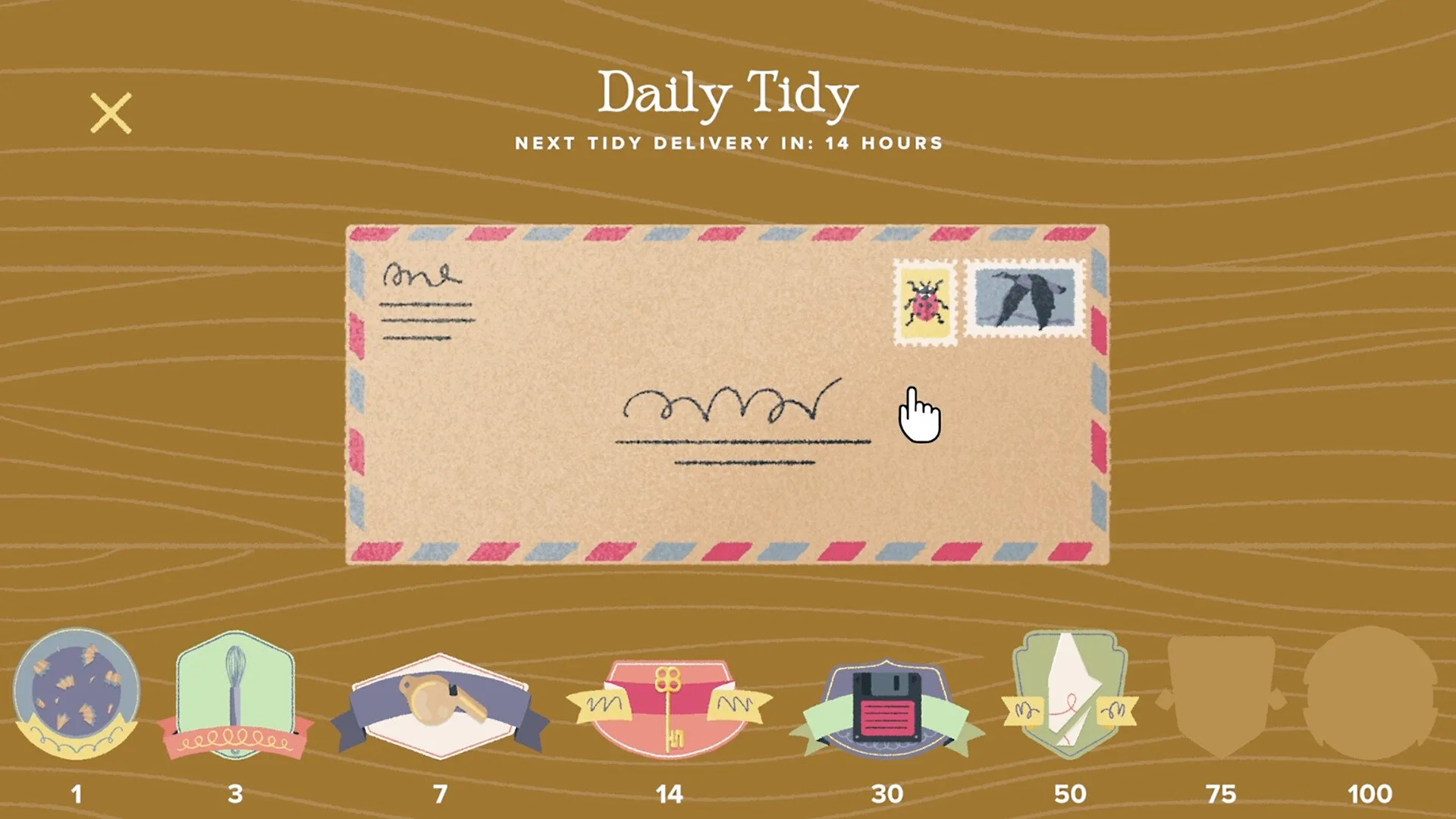 Daily Tidy (A Little to the Left)