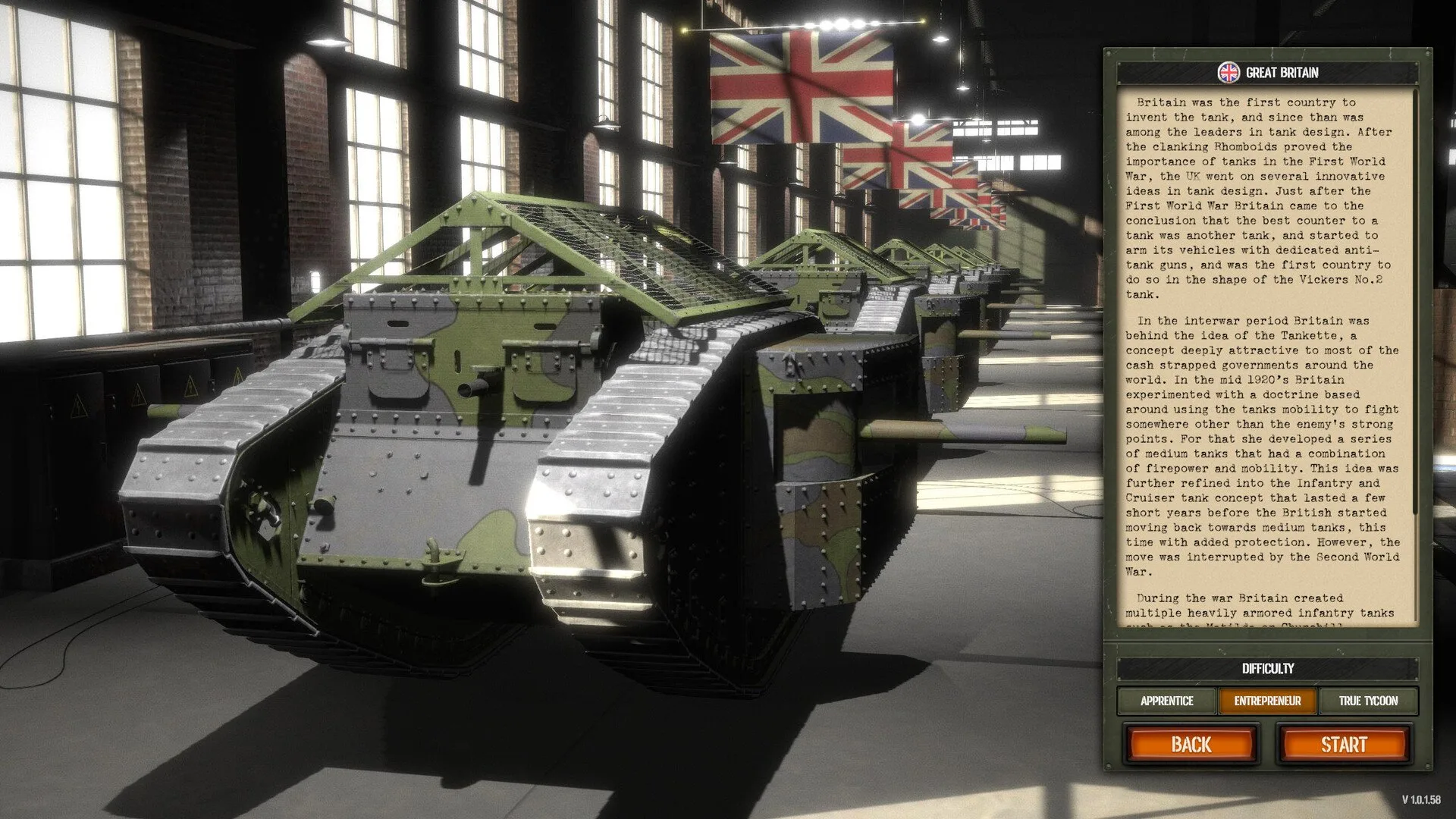 British contract (Arms Trade Tycoon: Tanks)