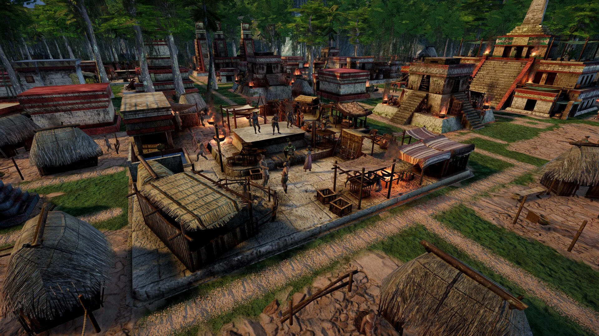 Lokale landbouwgrond in El Dorado: The Golden City Builder