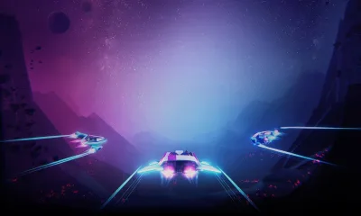 Invector: Arte promocional da Rhythm Galaxy