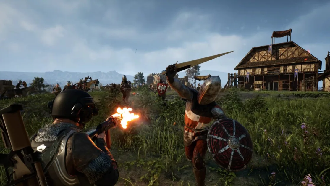 Knight battles fiery foe in Kingmakers game's intense confrontation