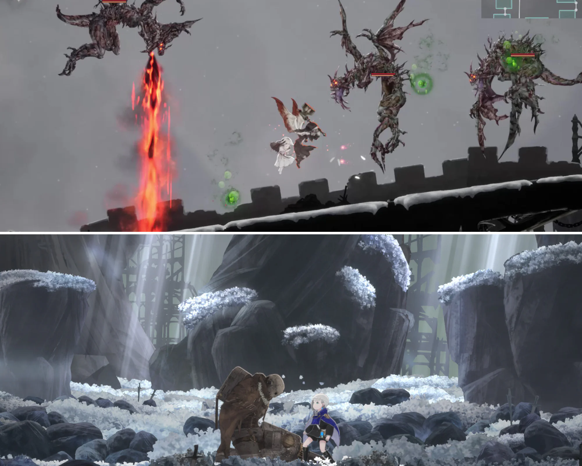 Ender Lilies፡ ኩዊተስ Vs Ender Magnolia፡ የብሎምን።