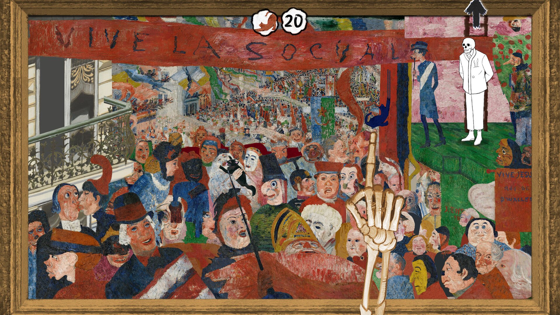 Crowd puzzle (Please, Touch the Artwork 2)