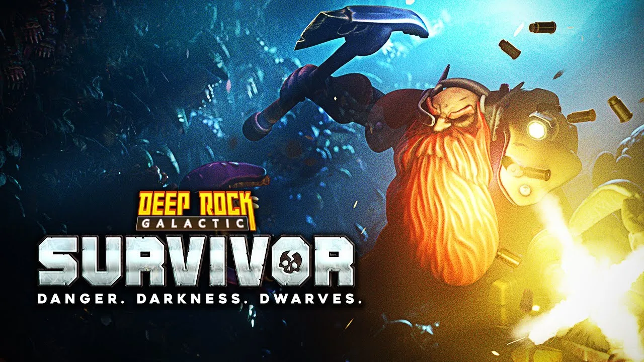 Armas em Deep Rock Galactic: Survivor