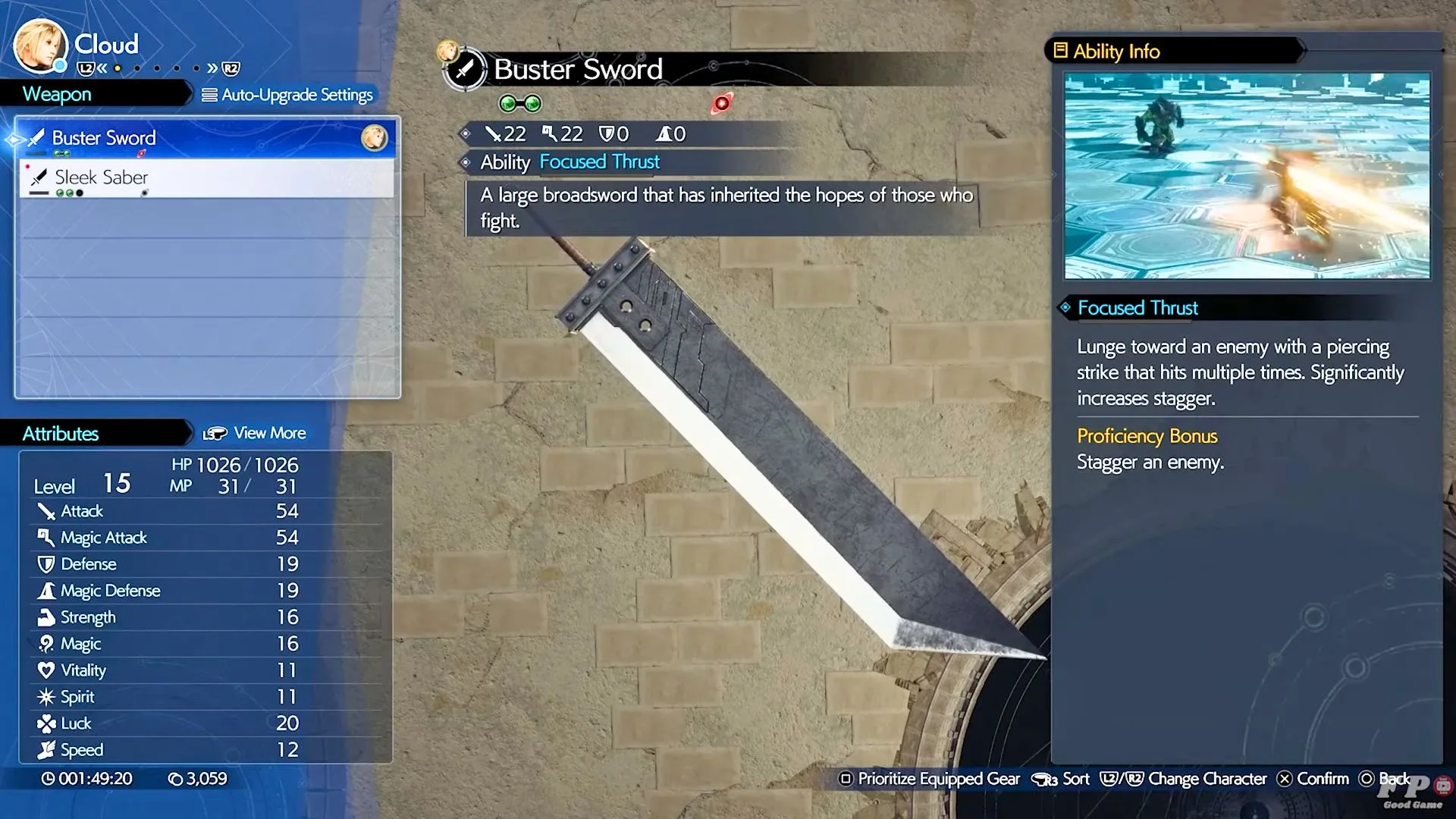 Saber Ramping