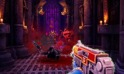 Game like WRATH with pixel-art and shooting action in gothic setting