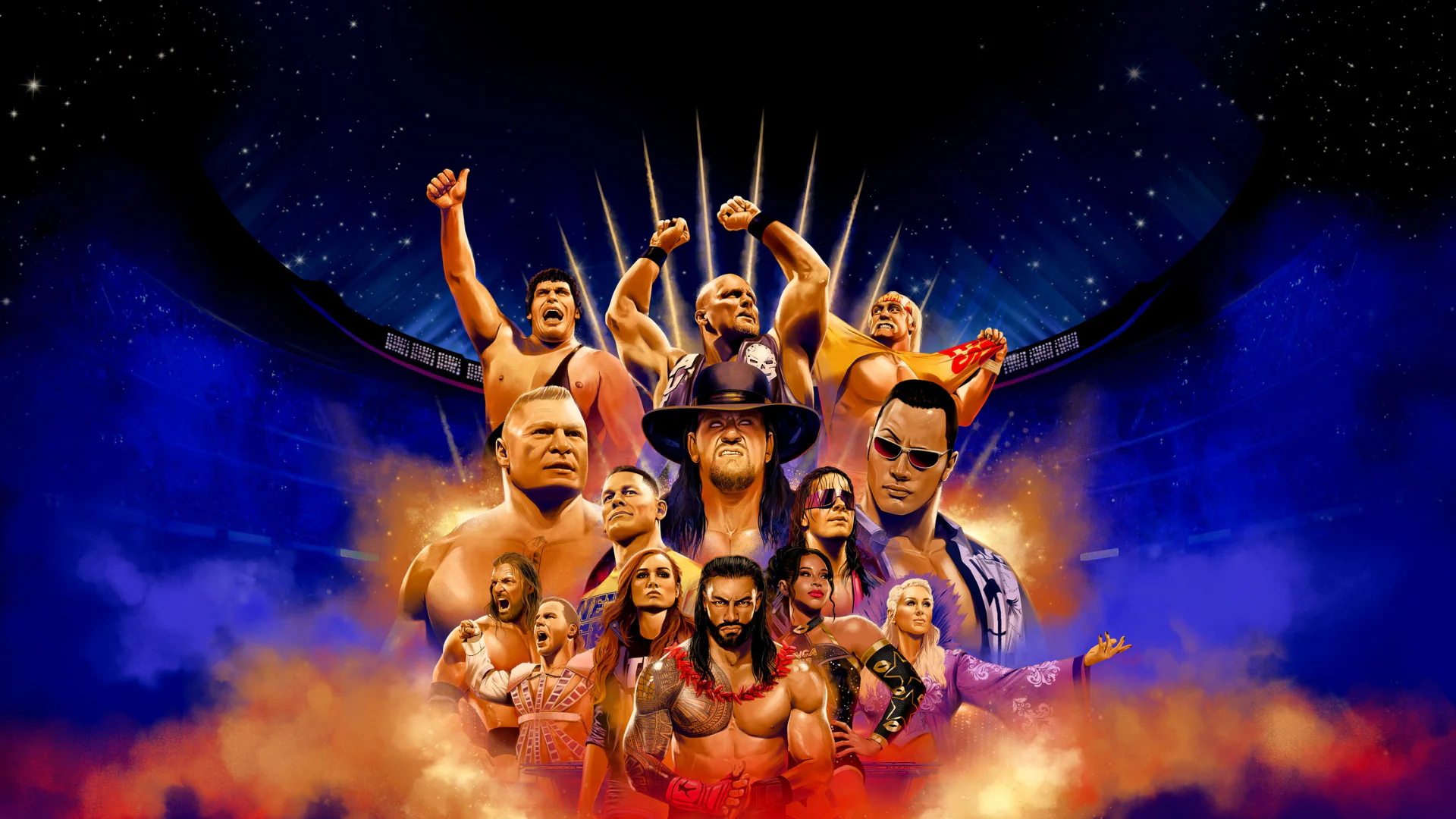 Beste supersterren in WWE 2K24
