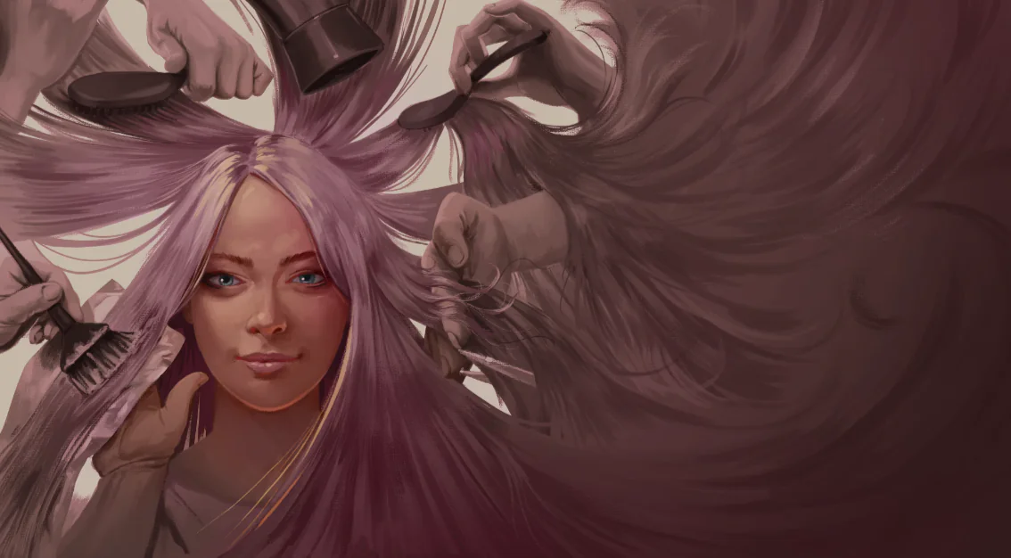Hairdresser Simulator Promotional Art