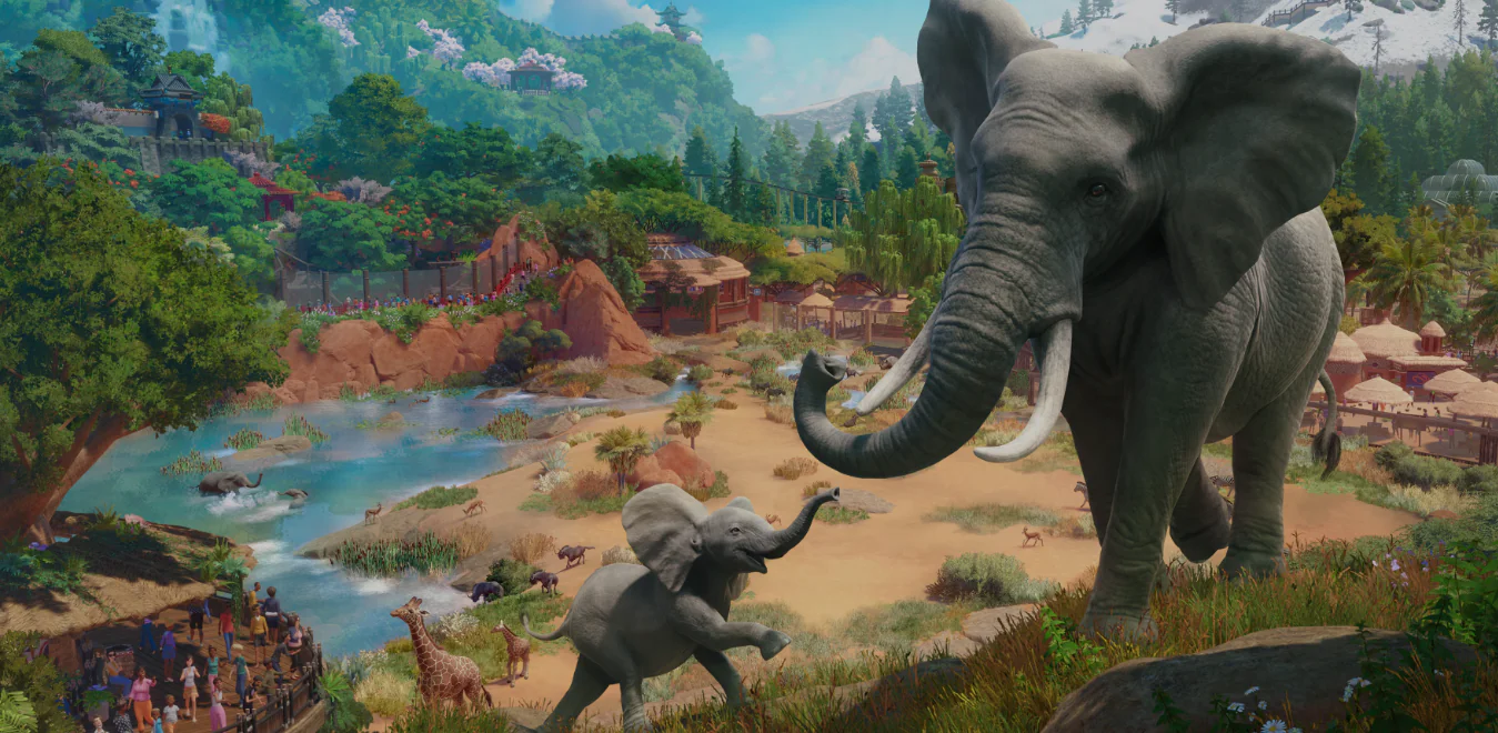 Arte promocional do Planet Zoo