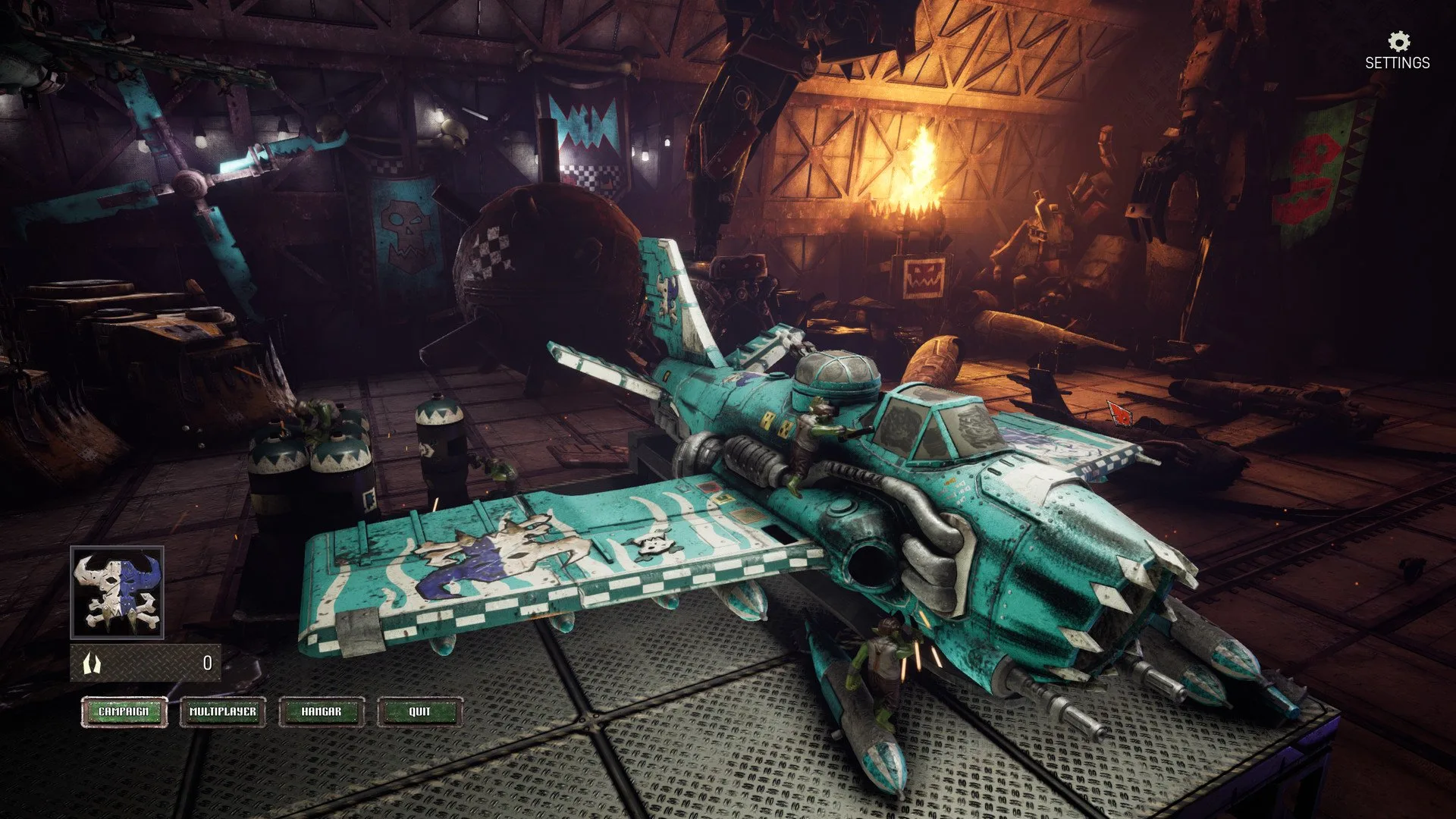 تخصيص سفينة حربية في الخليج (Warhammer 40,000: Dakka Squadron)