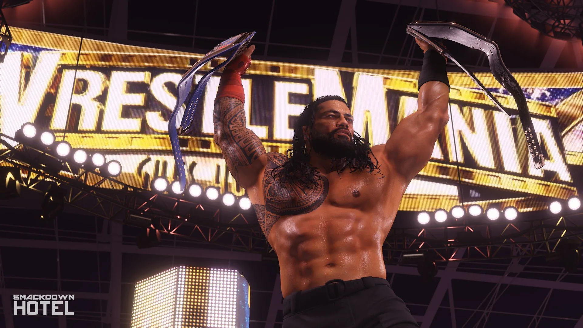 Roman regeert over supersterren in WWE 2K24