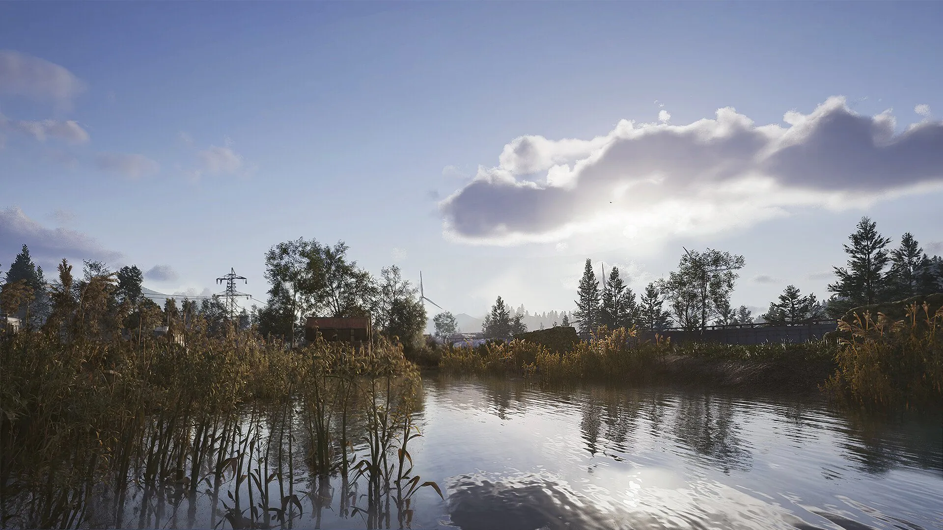 Ambientazione in riva al lago (Arena Breakout: Infinite)