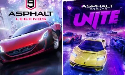 Asphalt 9: Legends okładka kontra okładka Asphalt Legends Unite