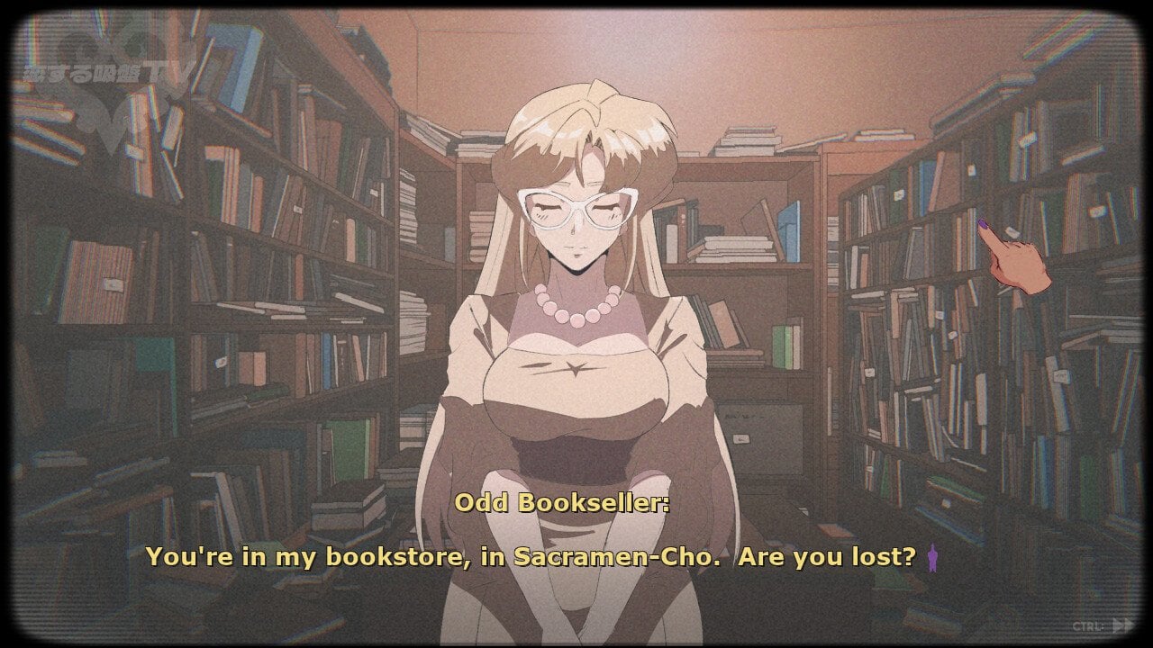 بائع كتب في مصاصة من أجل الحب: موعد للموت.