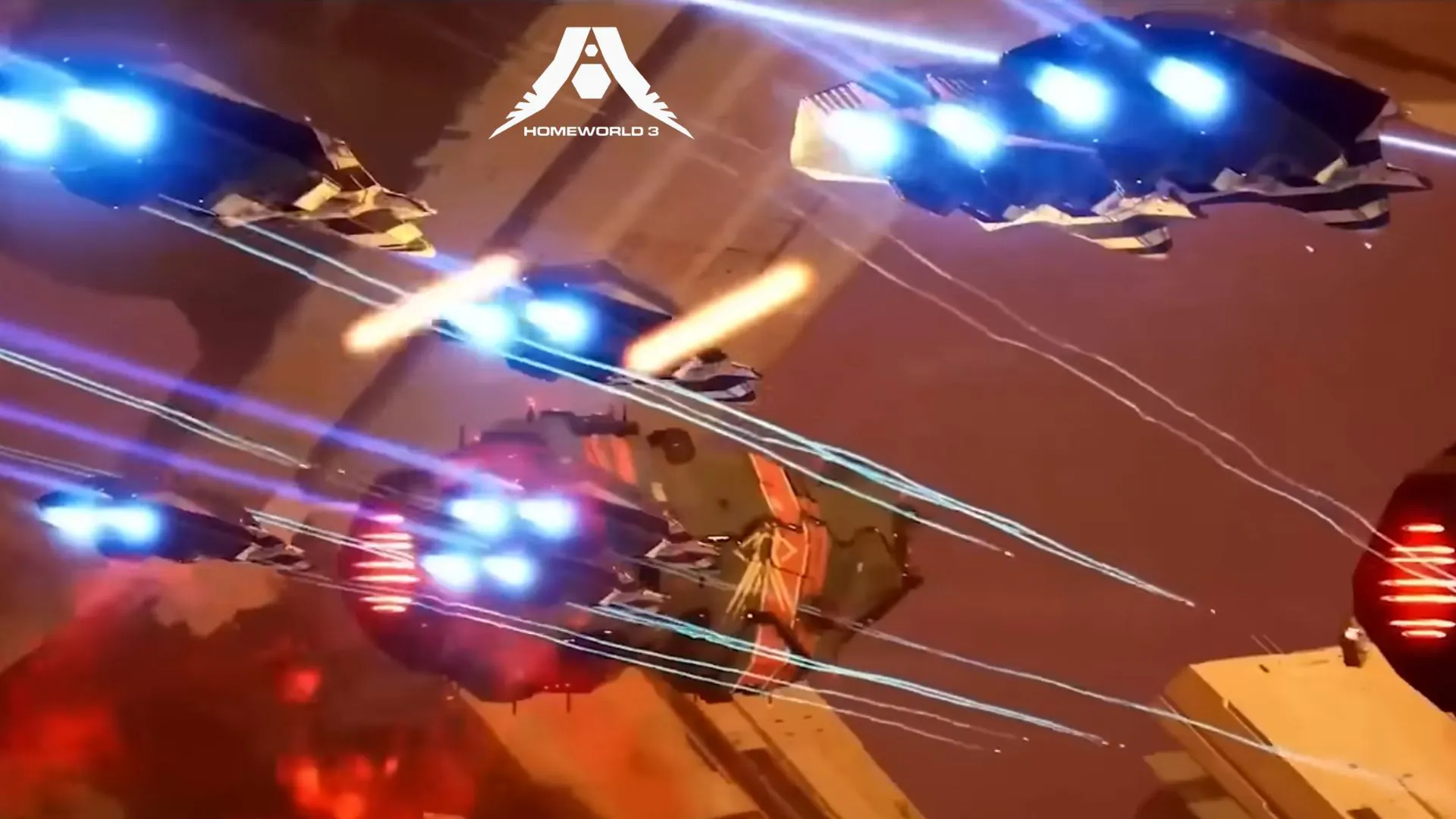 Jogos de estratégia como Homeworld 3
