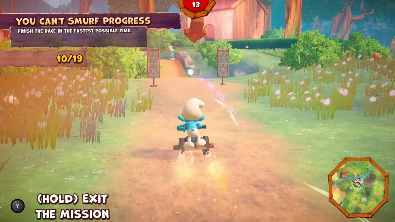 Smurf kör kart