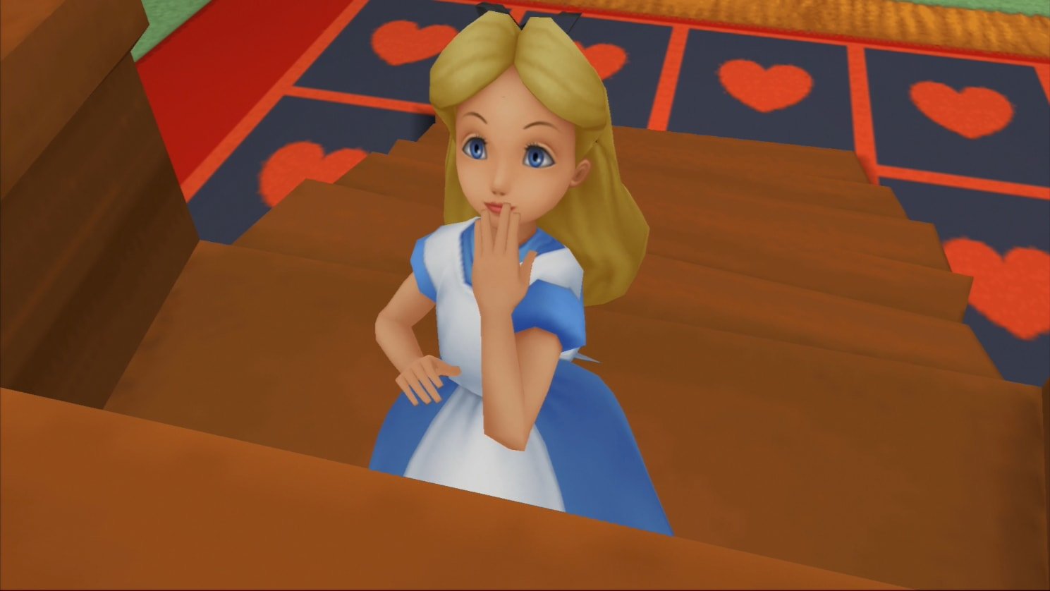 Wonderland in Kingdom Hearts.