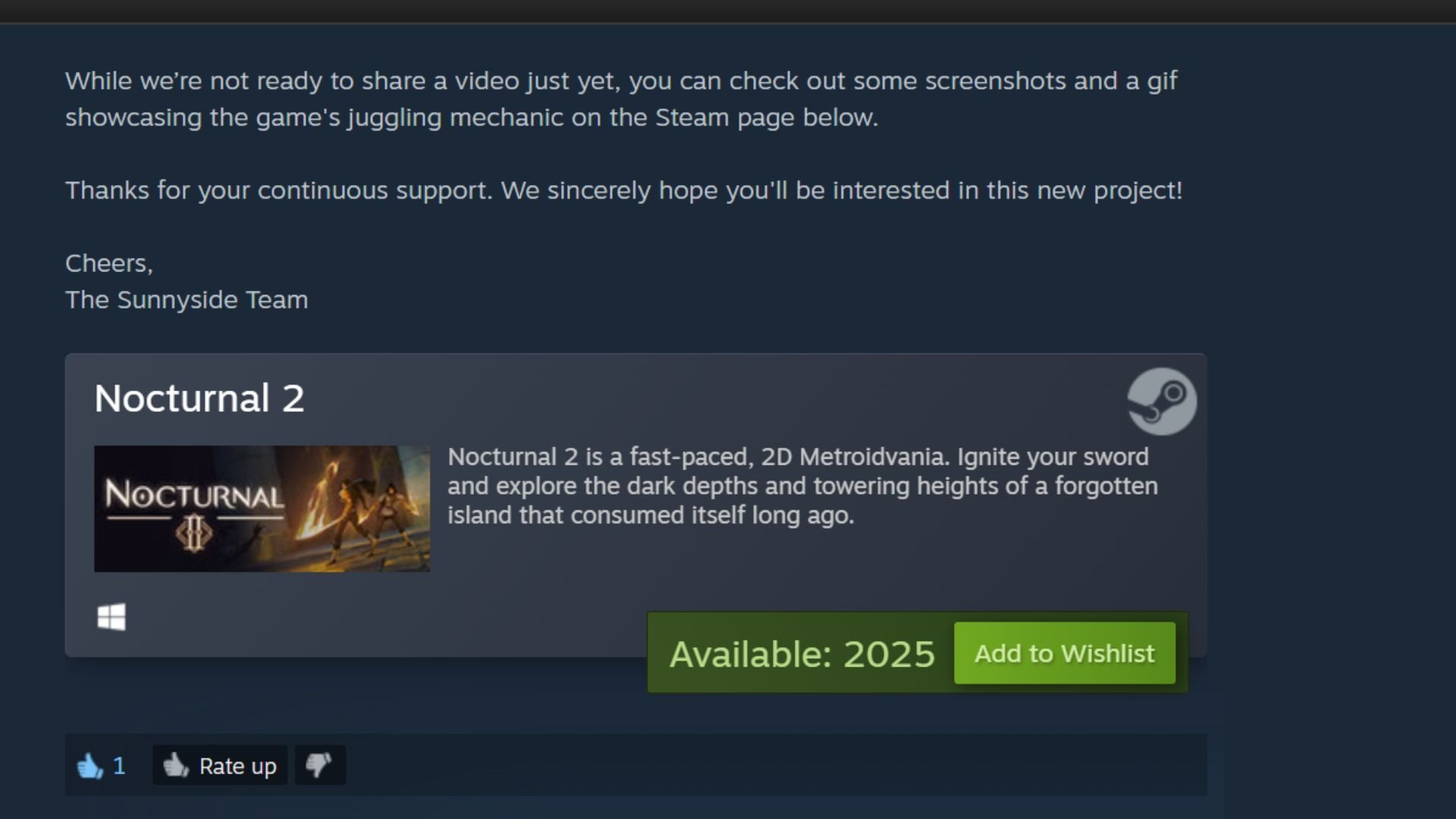 Release information