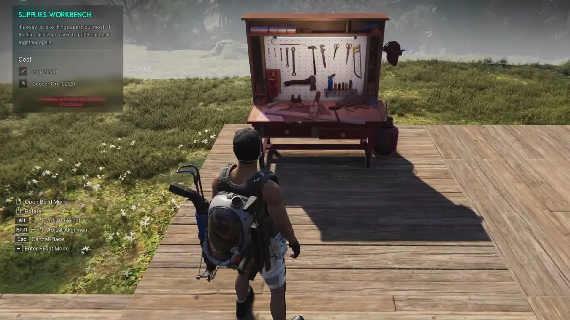 Placing furniture in a building floor