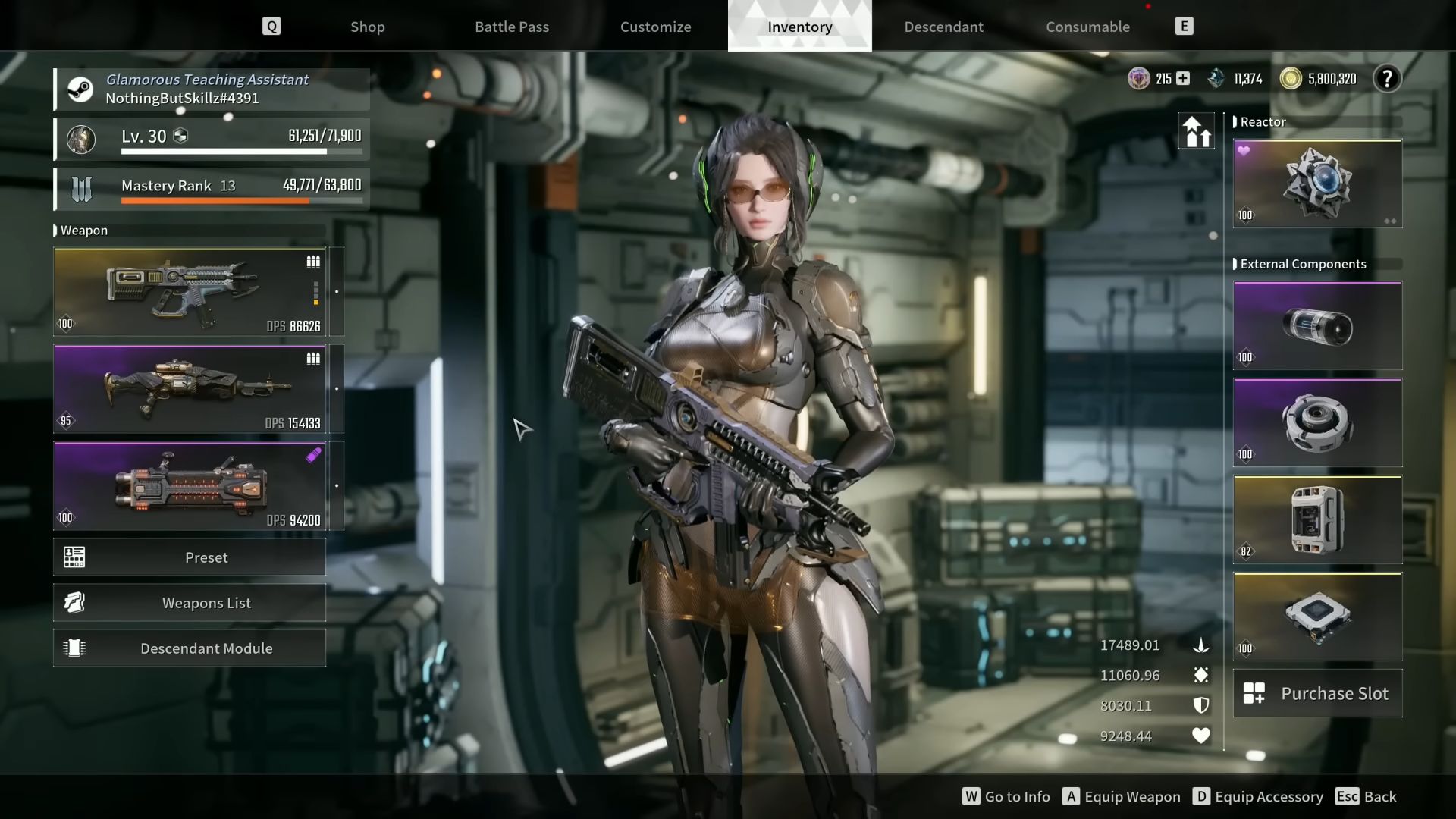 The First Descendant characters Gley (S Tier)