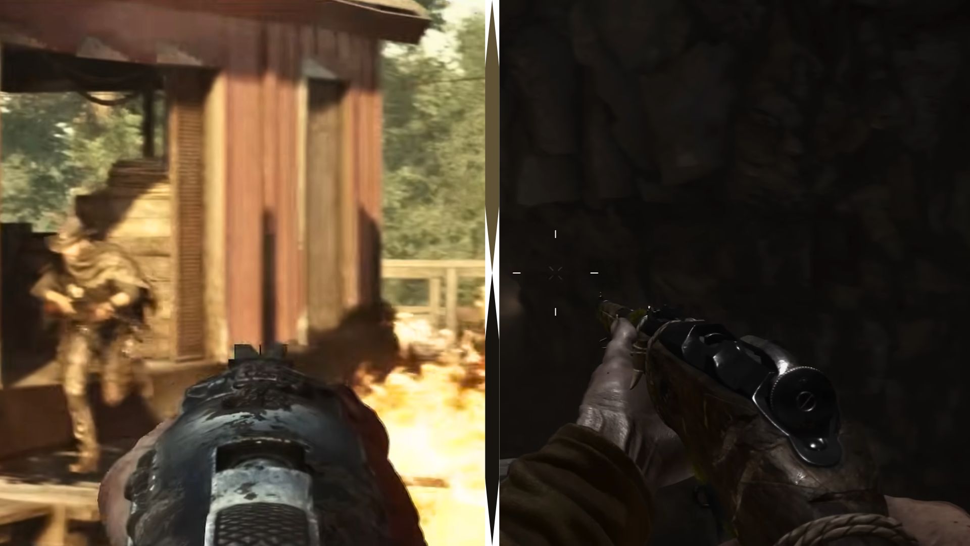 Gameplay comparison